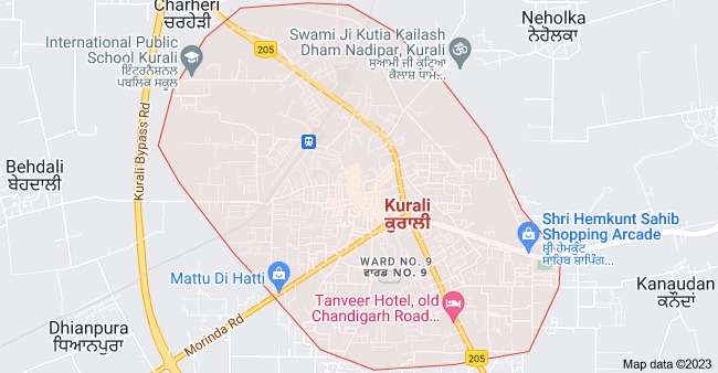 Kurali map